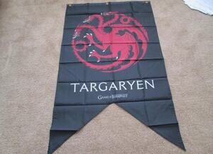 New HBO Game of Thrones Targaryen Family Banner, 30" x 50"